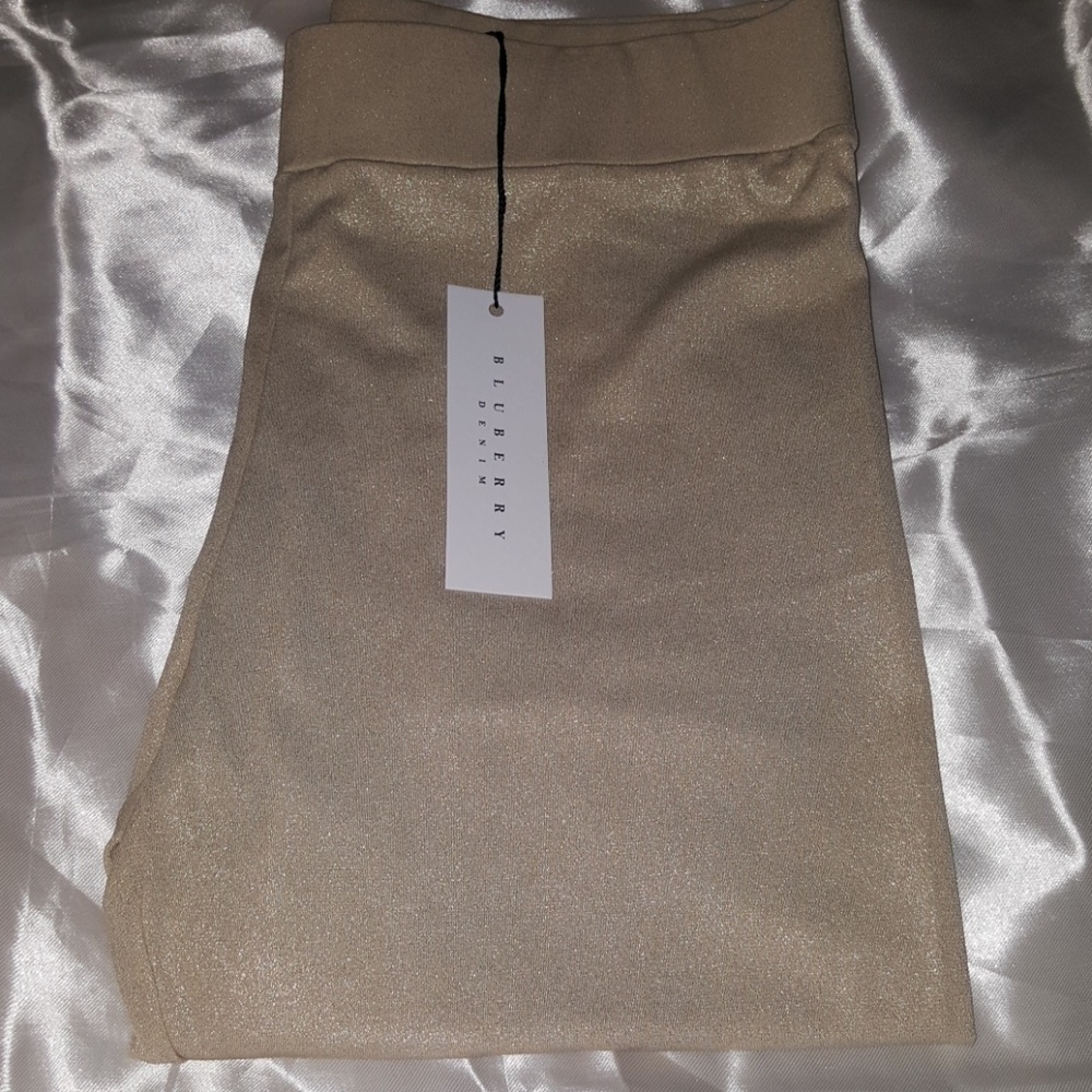 Bluberry Denim Leggings